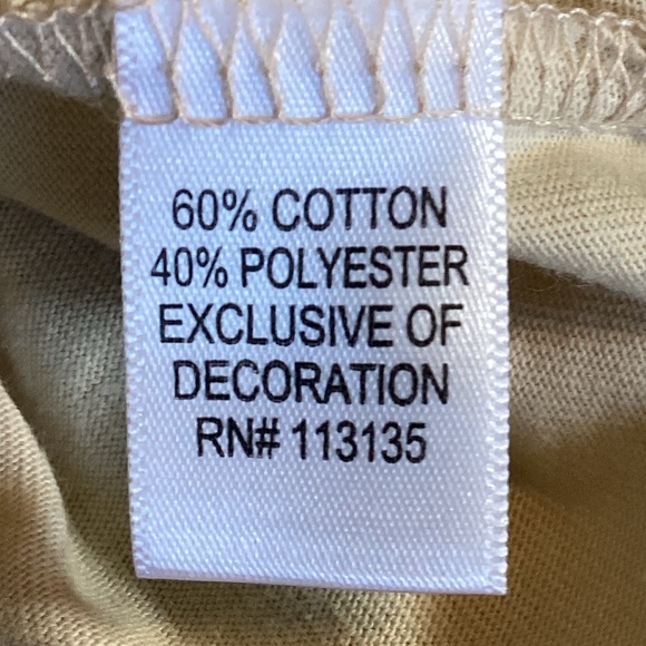 Rebecca Malone Graphic T-Shirt With ¾ Sleeves Size Large NWT - Picture 3 of 8